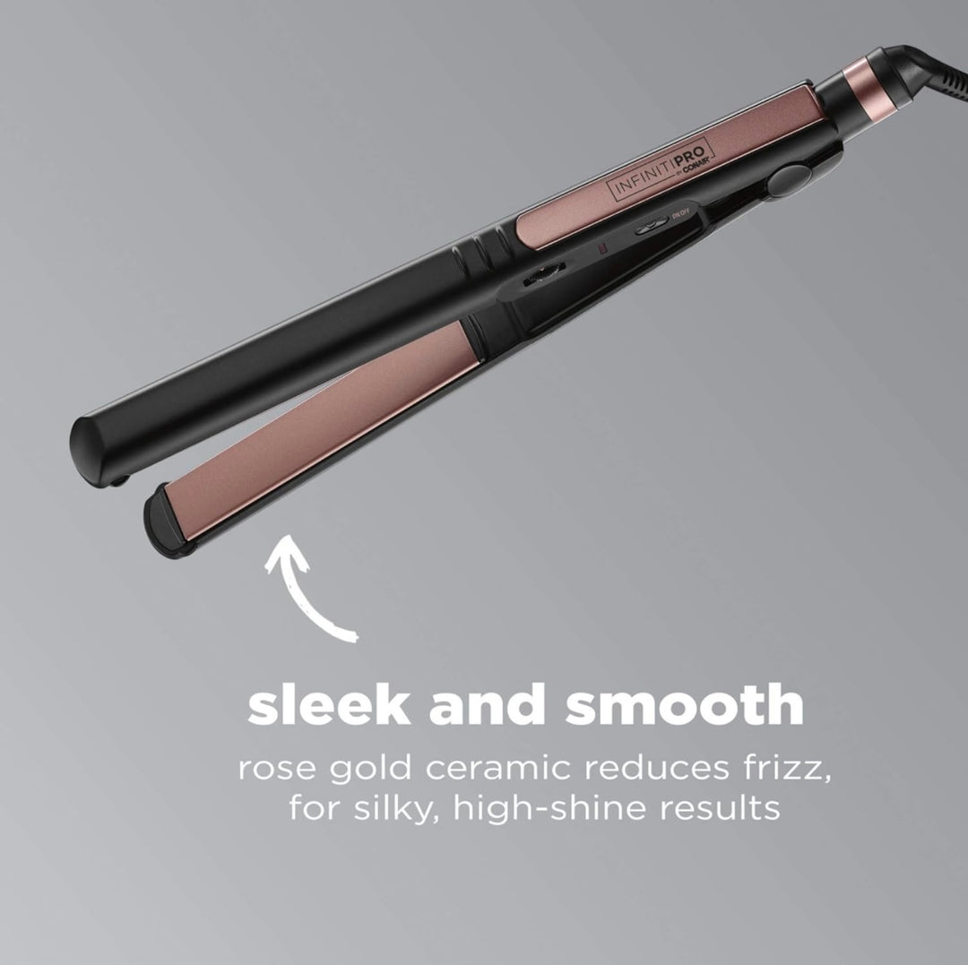 CONAIR INFINITY PRO ROSE GOLD FLAT IRON