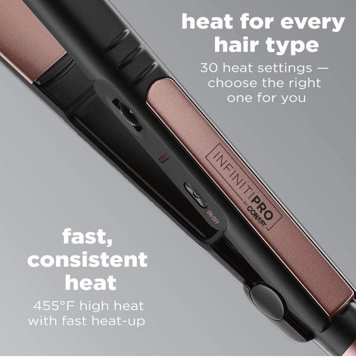 CONAIR INFINITY PRO ROSE GOLD FLAT IRON